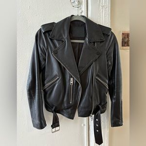 AllSaints - Balfern Leather Biker Jacket